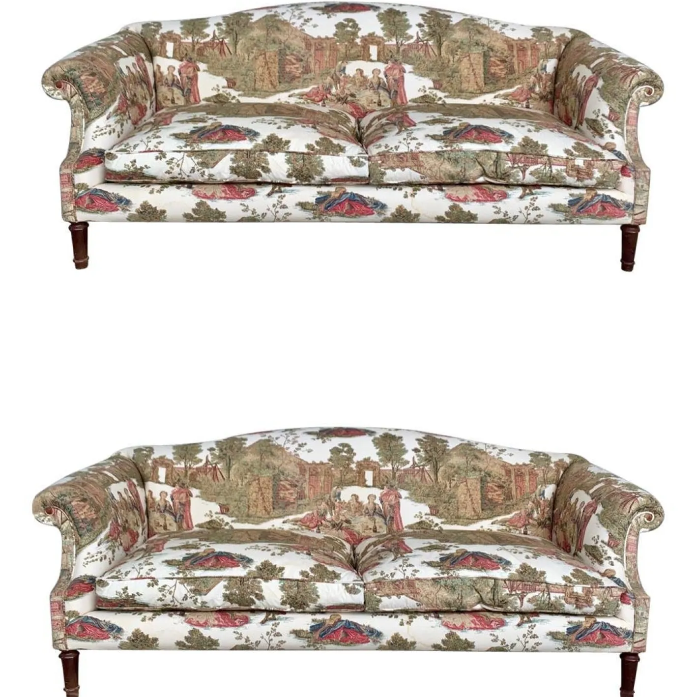 Antikes Sofa im Stil von Howard and Sons, 19. Jh.