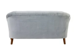 Antikes Sofa und Stühle mit Knopfleiste, 1900, 3er Set