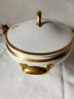Antike Suppenterrine von Bernardaud, 1890er