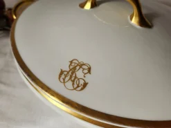 Antike Suppenterrine von Bernardaud, 1890er