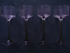 Antike Weißweinglas Gläser, 10er Set