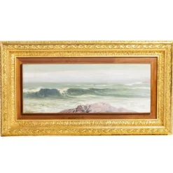 António Carneiro, Landschaft, 1912, Öl auf Leinwand