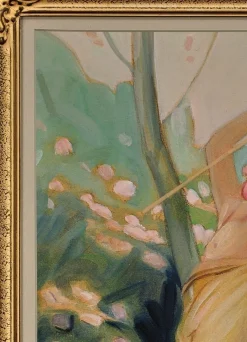 Antoine Calbet, Nachfolger von Antoine Calbet, 1890er, Aquarell, gerahmt