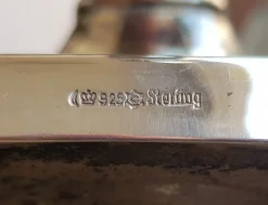 4-armiger Mid-Century Kerzenhalter aus Sterlingsilber von Jakob Grimminger