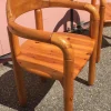 Armlehnstühle und Couchtisch von Rainer Daumiller, 3er Set