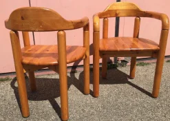 Armlehnstühle und Couchtisch von Rainer Daumiller, 3er Set