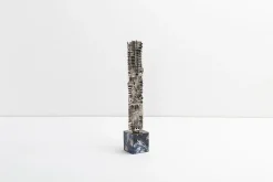 Arnaldo Pomodoro, Sterne, 1977, Verchromtes Silber