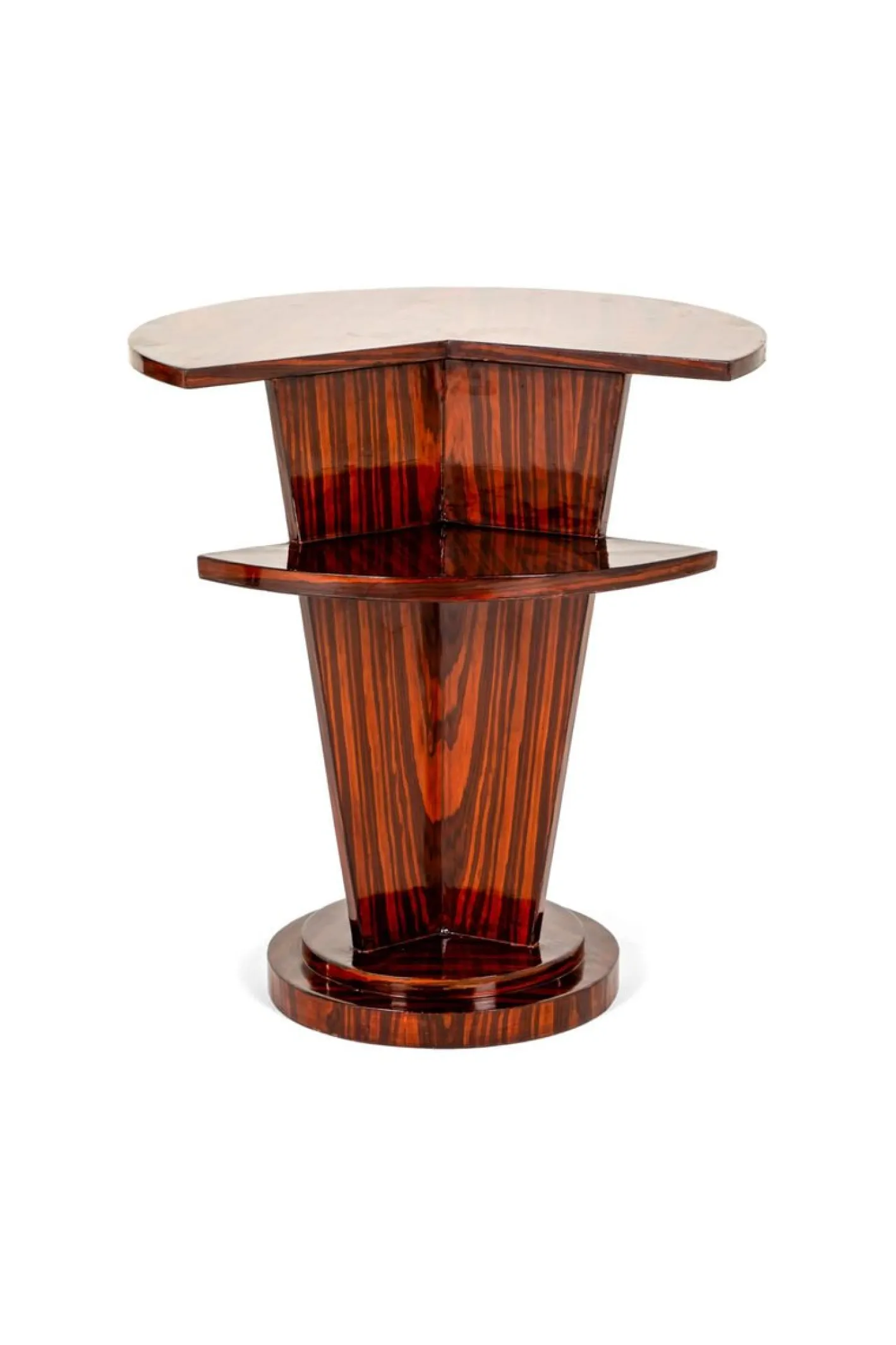 Art Deco Beistelltische oder Nachttische aus Palisander, 2er Set