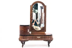 Art Deco Frisiertisch mit Spiegel, Italien, 1920er