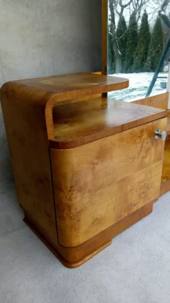 Art Deco Frisiertisch von Jindřich Halabala für Up Závody, 1950er