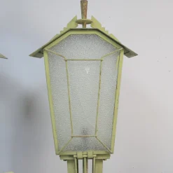 Art Deco Gartenlampe Spiel, 1930er, 4er Set