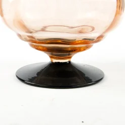 Art Deco Karaffe von Zawiercie Glassworks, Polen, 1930er