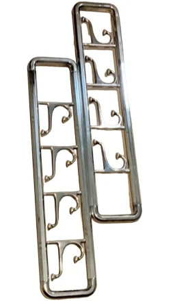 Art Deco Kleiderbügel, 1940er, 2er Set