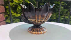 Art Deco Kuchenständer aus Glas von United Glassware STS Abel, 1930er