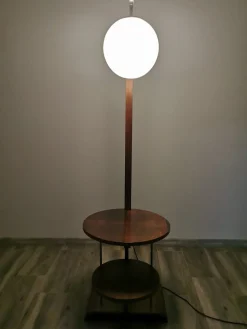 Art Deco Stehlampe von Jindrich Halabala