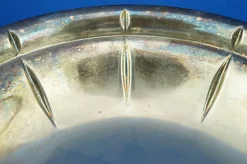 Art Deco Tafelaufsatz aus Silbermetall von Krupp Milano, 1940er