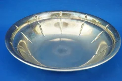 Art Deco Tafelaufsatz aus Silbermetall von Krupp Milano, 1940er