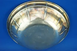 Art Deco Tafelaufsatz aus Silbermetall von Krupp Milano, 1940er