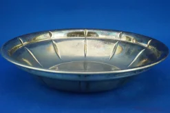 Art Deco Tafelaufsatz aus Silbermetall von Krupp Milano, 1940er