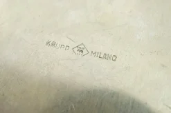 Art Deco Tafelaufsatz aus Silbermetall von Krupp Milano, 1940er