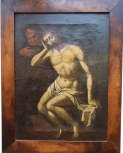 Barockes Öl auf Leinwand der neapolitanischen Schule, Kreis des neapolitanischen Meisters Francesco Solimena (1657–1747)