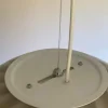 Beige & Weiße Sphere Hängelampe aus Muranoglas von Simoeng