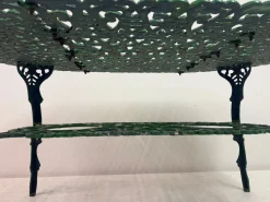 Belgischer Vintage Gartentisch mit Stühlen von De Puydt, 1950er, 5er Set