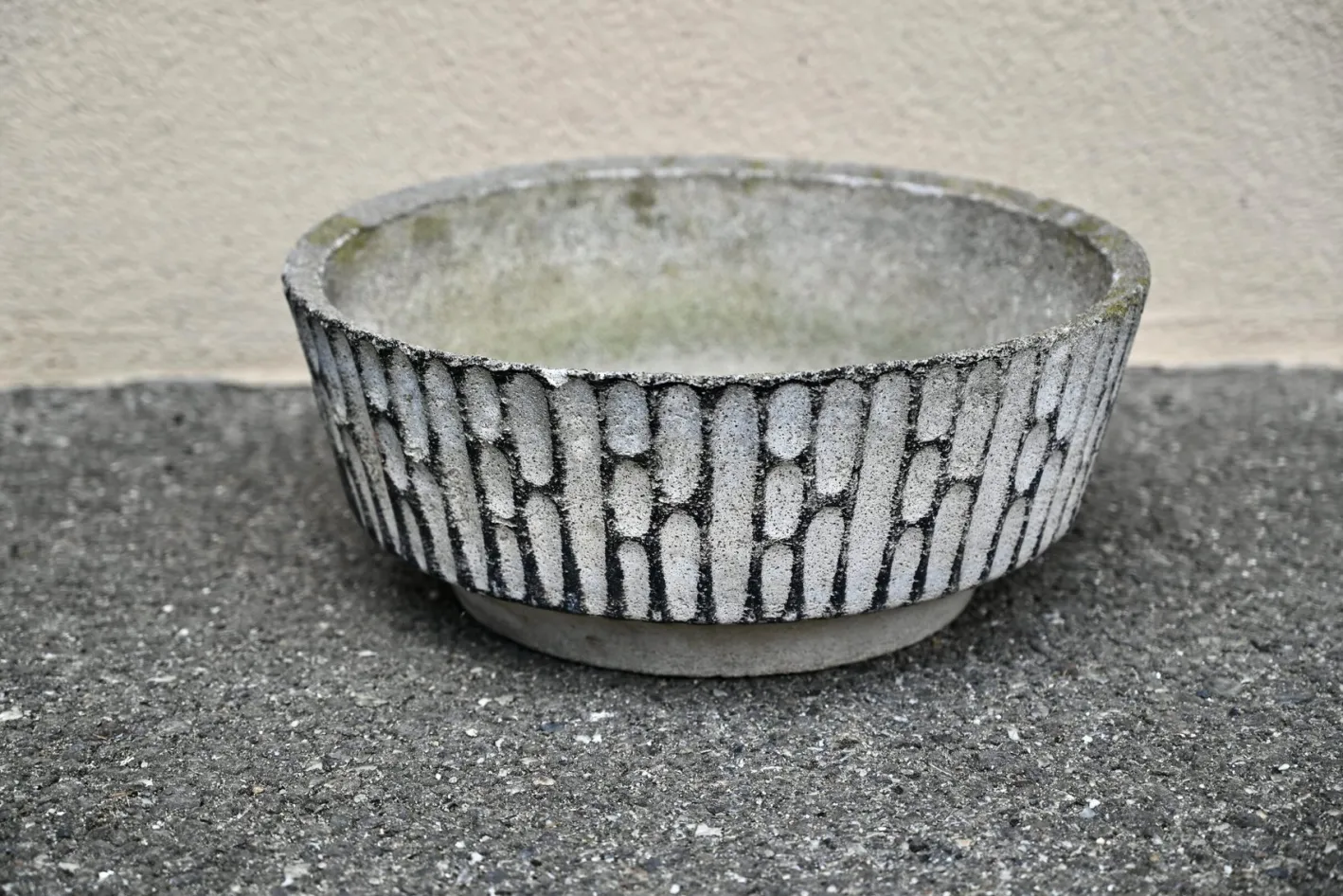 Böhmischer Beton Pflanzer, 1980er