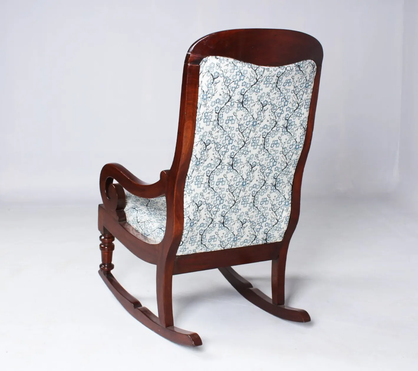 Biedermeier Schaukelstuhl, 1840er