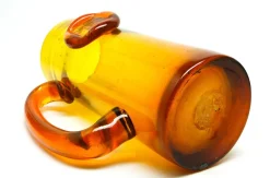 Bierkrug von J. Słuczan-Orkusz für Krakau Institute for Glassworks, Polen, 1970er