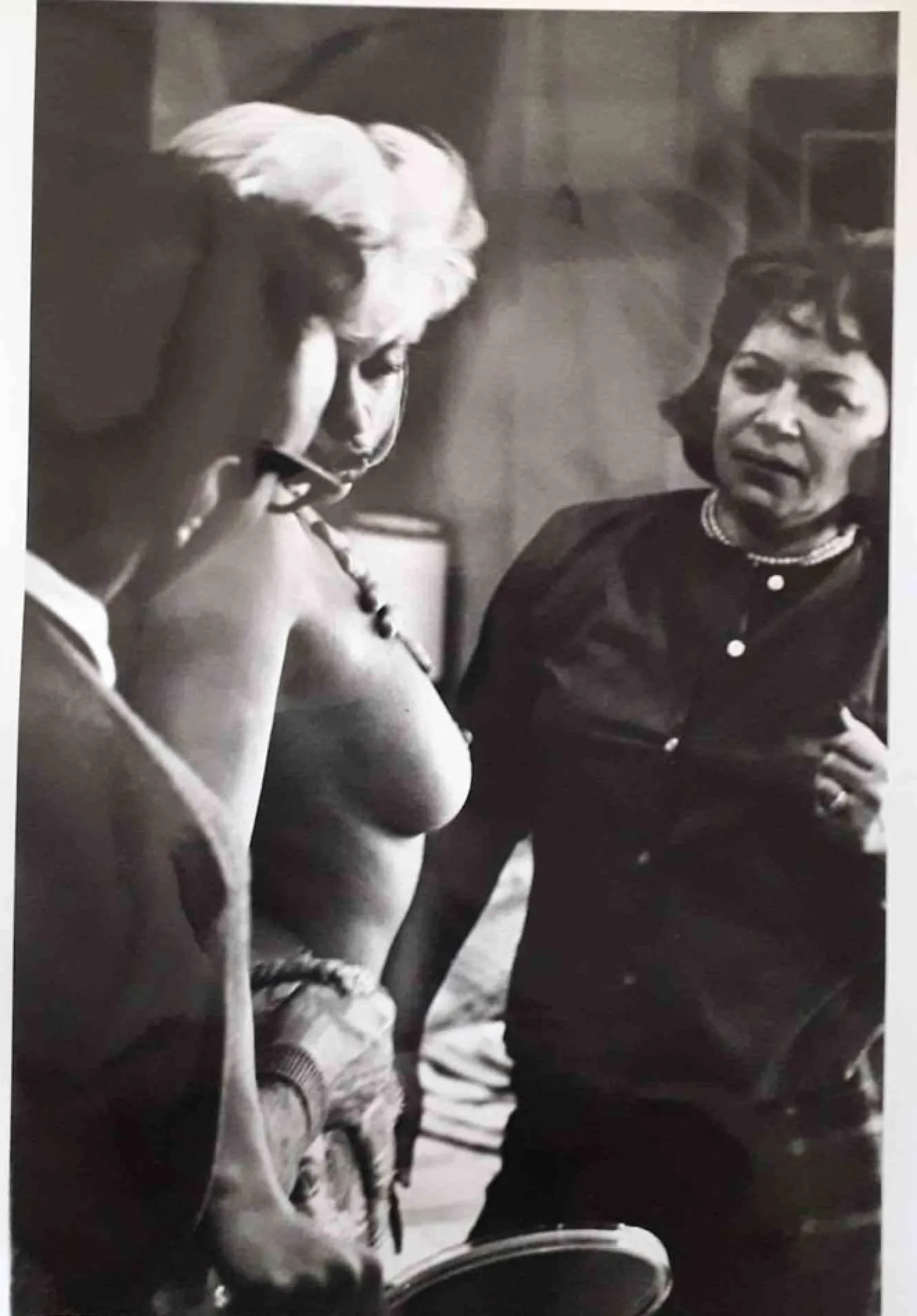 Bill Kobrin, Jayne Mansfield Halbakt, Fotografie, 1963