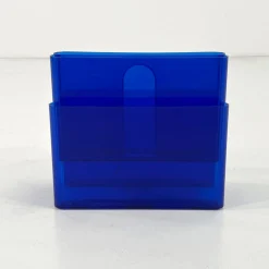 Blauer Zeitschriftenständer aus Acrylglas von Giotto Stoppino für Kartell, 1970er Jahre