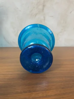 Blaue Vintage Tasse, 1940er