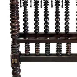Bobbin Lace Bett aus edlem Holz, 17. Jh