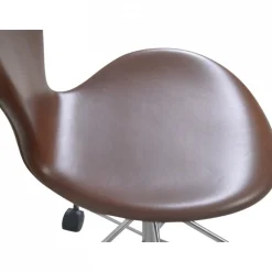 3117 Bürostuhl aus Mokka Classic Leder von Arne Jacobsen für Fritz Hansen, 1997