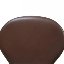 3117 Bürostuhl aus Mokka Classic Leder von Arne Jacobsen für Fritz Hansen, 1997