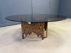 Brutalistischer Couchtisch aus Bronze, 1970er