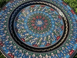 Buntes handgeschnitztes Schlafzimmertablett