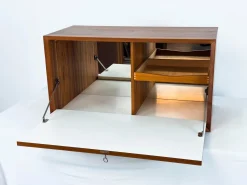 Cado System Teak Wandregal von Poul Cadovius, 1960er