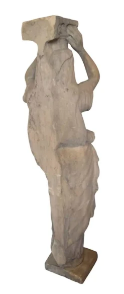 Cariatide aus rekonstruiertem Stein, 1950er