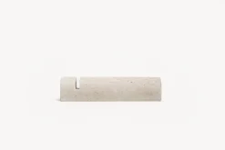 Carolino Besteckablage aus Travertin von Giovanni Agliottone für Mad Stone Lab, 4 . Set
