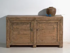 Chinesisches Vintage Sideboard aus Kiefernholz, 1930