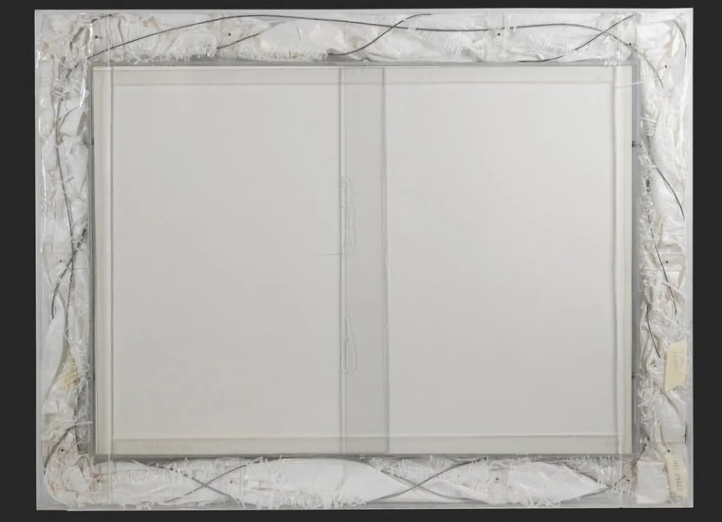 Christo und Jeanne-Claude, Wrapped Roman Wall Limited Edition 150, 1974, Fotolithographie