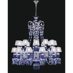 Collection Regina Di Colori Kronleuchter in Hellblau von Jago