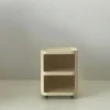 Cremefarbener Modell 4970 Nachttisch von Anna Castelli für Kartell, 1970er