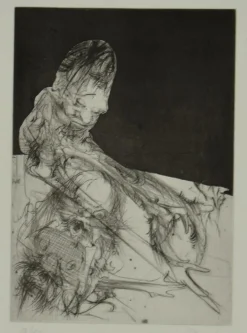 Dado (Miodrag Djuric), Figur, 1980, Radierung
