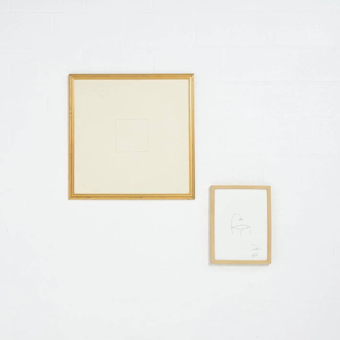 Dan Van Severen, Minimalistische Komposition, Lithographie, 1970er