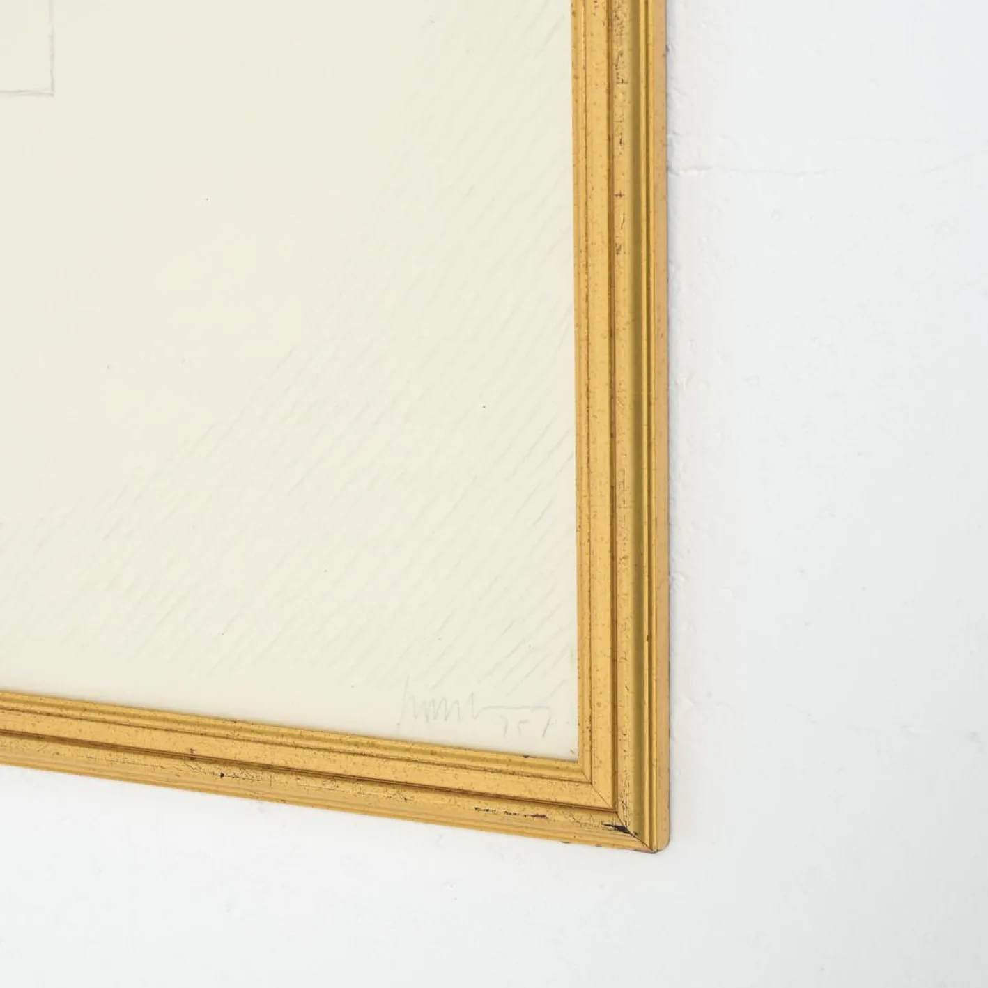 Dan Van Severen, Minimalistische Komposition, Lithographie, 1970er