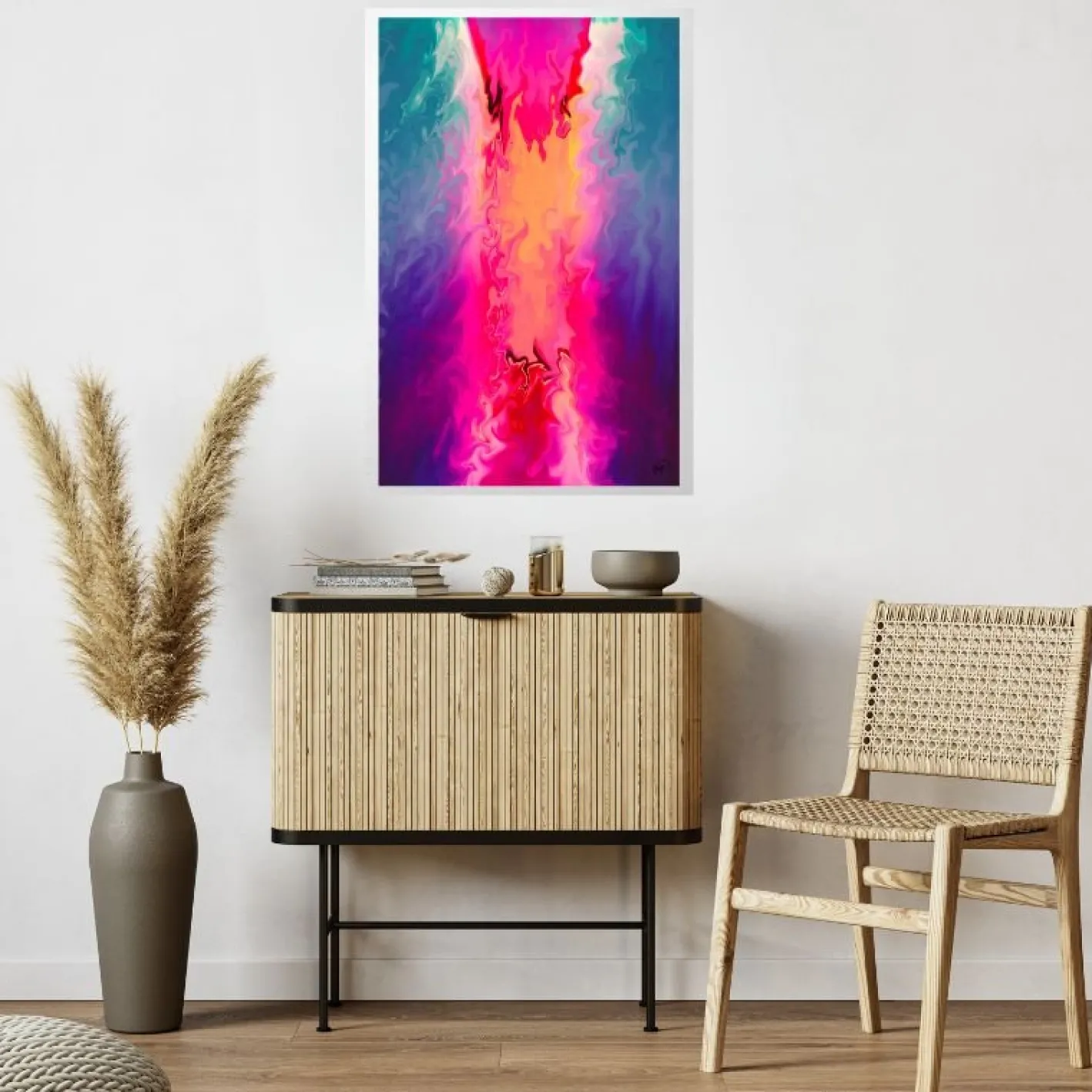Das Manifest des Königs, Exodus, Original Fine Art Print, 21. Jahrhundert