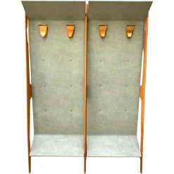 Dekorativer Wandkleiderbügel, 1950er
